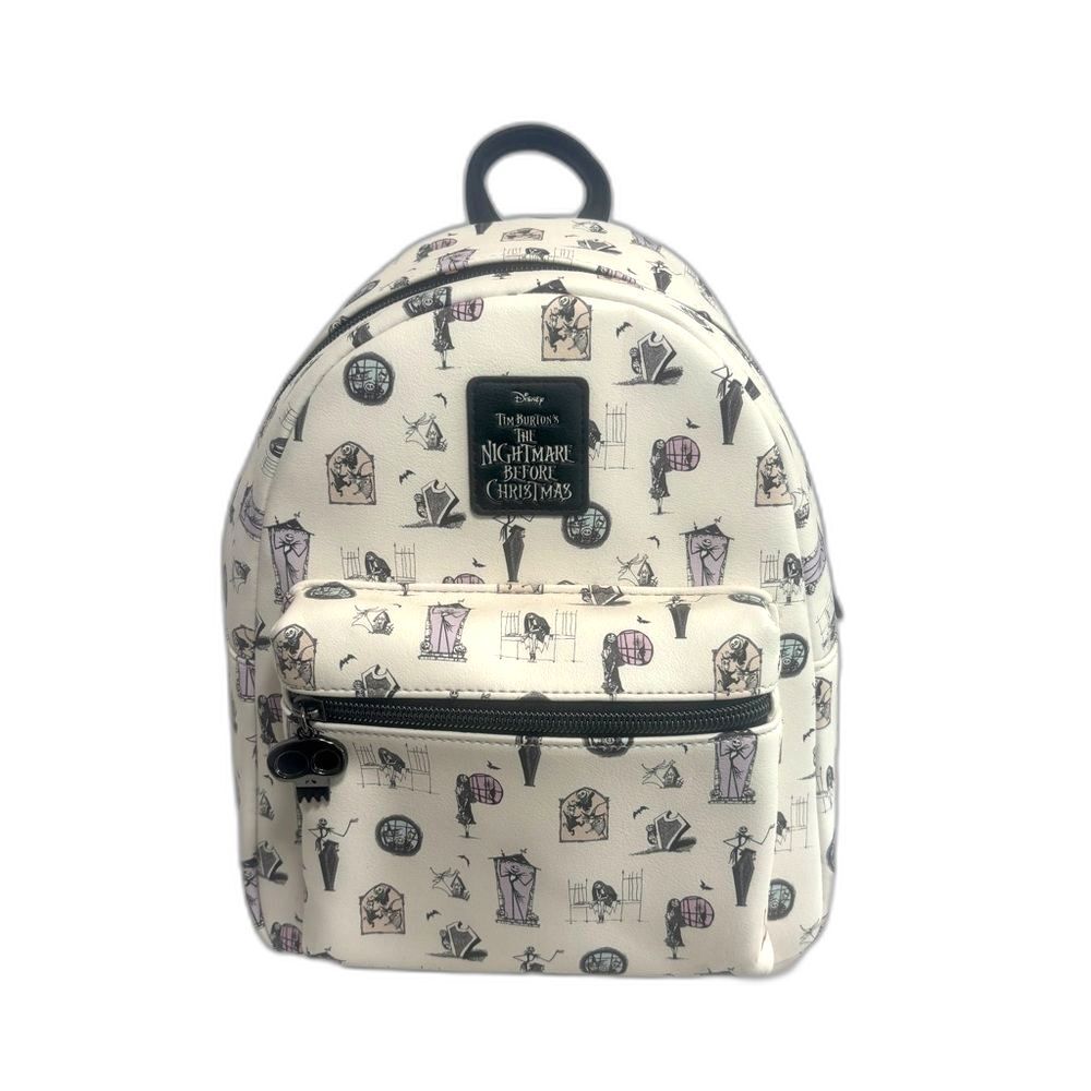 Loungefly Disney Nightmare Before Christmas Backpack Jack Skellington Sally Zero